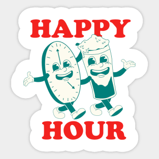 Happy Hour Sticker